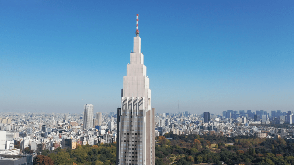 docomoタワー空撮